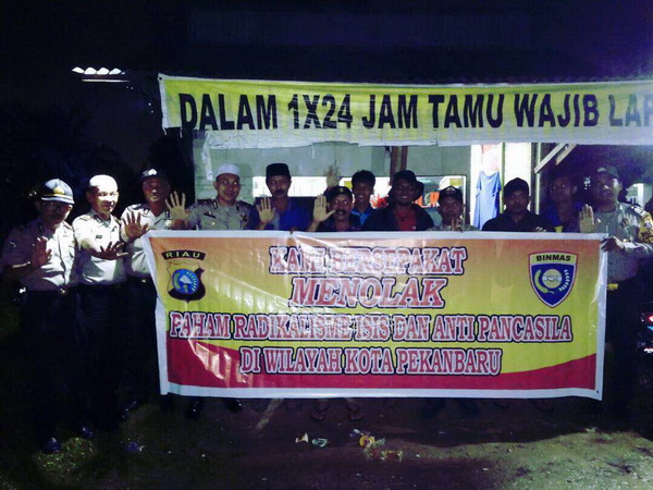 Polresta Pekanbaru Gelar Sahur